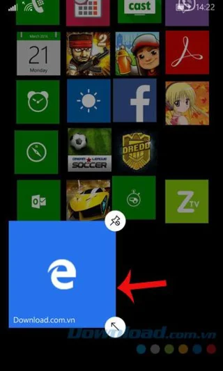 Windows 10 Mobile에서 Microsoft Edge를 사용한 트릭
