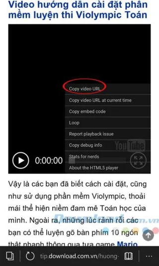 Windows 10 Mobile에서 Microsoft Edge를 사용한 트릭