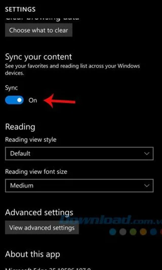 Windows 10 Mobile에서 Microsoft Edge를 사용한 트릭