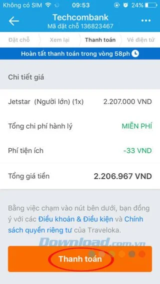 Cara menempah tiket penerbangan di Traveloka