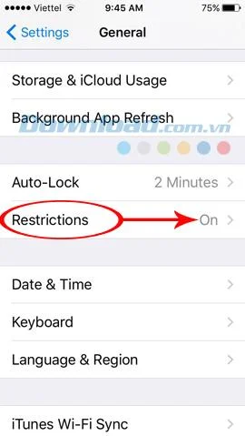 iOS에서 iCloud 계정 변경 기능을 잠그는 방법