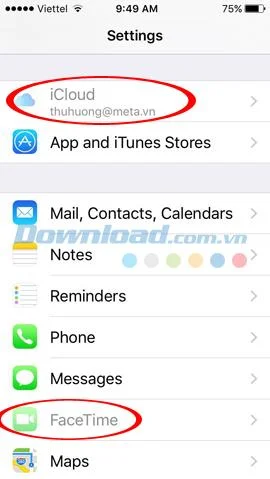 iOS에서 iCloud 계정 변경 기능을 잠그는 방법