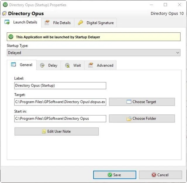 Start Windows as fast as the wind with Startup Delayer