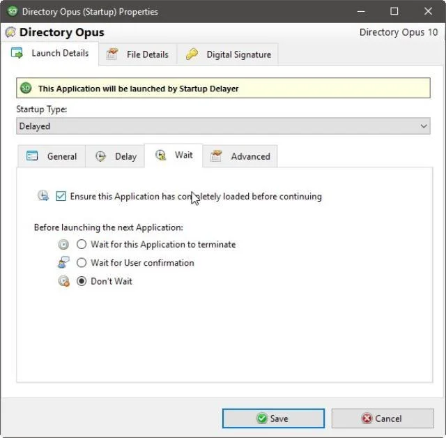 Start Windows as fast as the wind with Startup Delayer