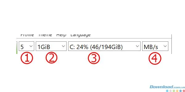 Check SSD / HDD speed with CrystalDiskMark