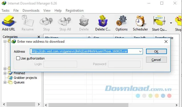 Adding new download links to IDM