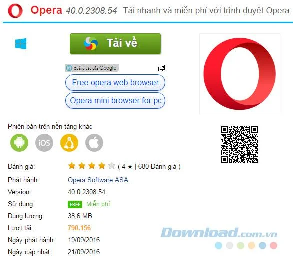 نحوه بارگیری داده ها در Opera با استفاده از مدیر بارگیری اینترنت (IDM)