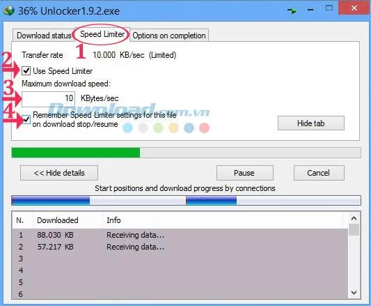 How to limit download speed for Internet Download Manager