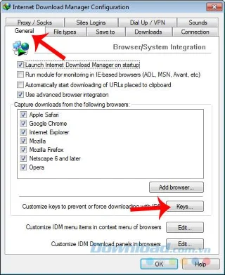 برای بارگیری داده ها ، مرورگر را مجبور کنید از Manager Download Internet Manager استفاده کند
