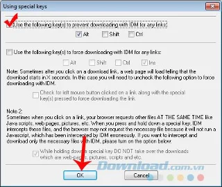 برای بارگیری داده ها ، مرورگر را مجبور کنید از Manager Download Internet Manager استفاده کند