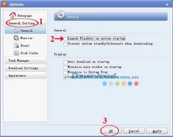 دستورالعمل استفاده از FlashGet برای بارگیری فیلم های Flash