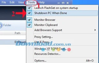 دستورالعمل استفاده از FlashGet برای بارگیری فیلم های Flash
