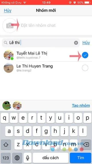 نحوه ایجاد گپ گروهی ، گپ گروهی در Facebook Messenger