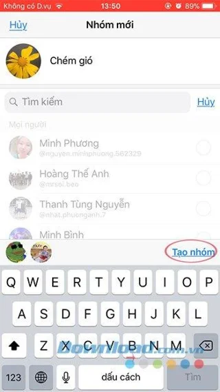 نحوه ایجاد گپ گروهی ، گپ گروهی در Facebook Messenger
