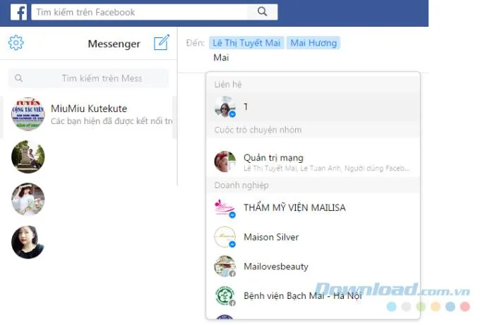 نحوه ایجاد گپ گروهی ، گپ گروهی در Facebook Messenger