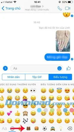 نحوه ایجاد یک اثر برفی در Facebook Messenger