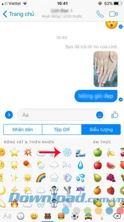 نحوه ایجاد یک اثر برفی در Facebook Messenger