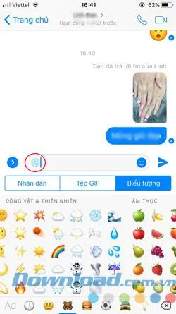 نحوه ایجاد یک اثر برفی در Facebook Messenger