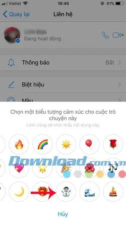 نحوه ایجاد یک اثر برفی در Facebook Messenger