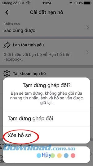 نحوه لغو ویژگی دوستیابی فیس بوک