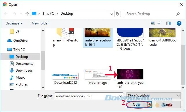 How to create cover photos and Facebook avatars is identical