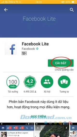 Facebook Lite را برای تلفنهای قدیمی نصب کنید