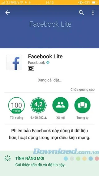 Facebook Lite را برای تلفنهای قدیمی نصب کنید