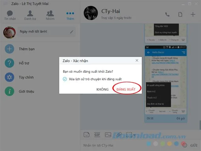 دستورالعمل نصب و استفاده Zalo در رایانه خود