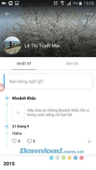 نحوه تغییر آواتار و پوشش عکس Zalo