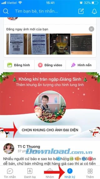 نحوه تغییر آواتار و پوشش عکس Zalo