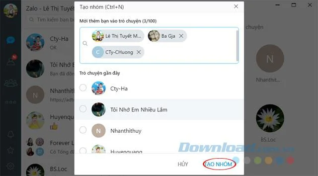 그룹 만들기