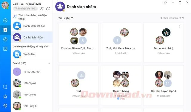 कंप्यूटर पर Zalo chat group कैसे बनायें