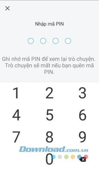 نحوه مخفی کردن مکالمات Zalo در رایانه و تلفن