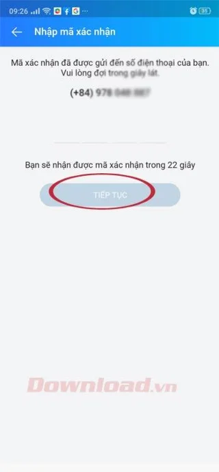 نحوه تغییر شماره تلفن Zalo