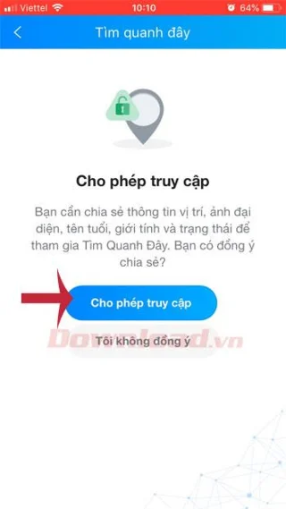 چگونه ویژگی جستجو را در اینجا در Zalo روشن کنیم