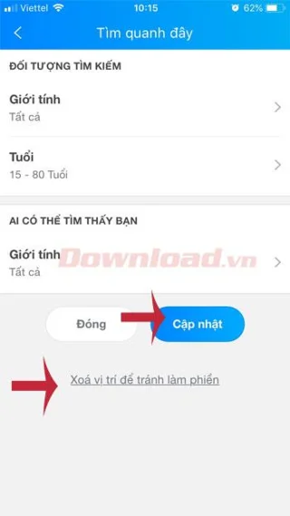 چگونه ویژگی جستجو را در اینجا در Zalo روشن کنیم