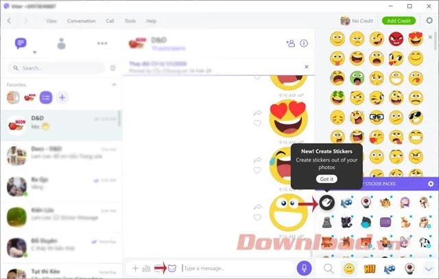 So erstellen Sie Sticker-Pakete auf Viber PC und Telefon