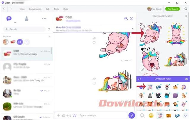 So erstellen Sie Sticker-Pakete auf Viber PC und Telefon
