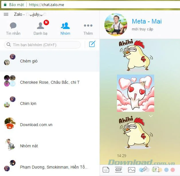نحوه ورود به سیستم Zalo در تلفن ها ، رایانه ها و وب