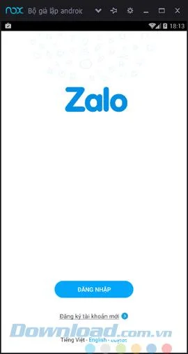 نحوه ورود به سیستم Zalo در تلفن ها ، رایانه ها و وب