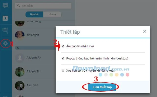 دستورالعمل استفاده از Zalo Web درست در مرورگر