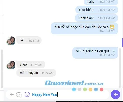 یک اثر آتش بازی سال نو را در وایبر ایجاد کنید