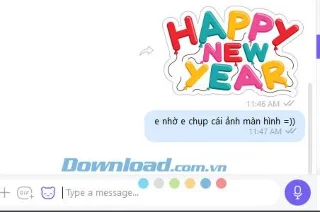 یک اثر آتش بازی سال نو را در وایبر ایجاد کنید