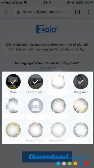 نحوه ورود ، تبدیل چندین حساب Zalo