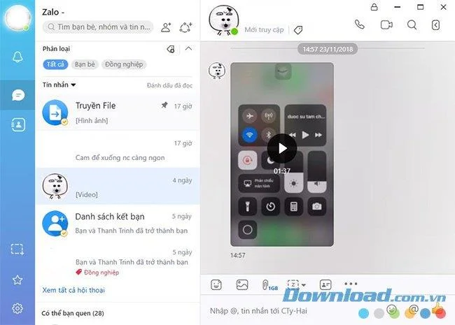 نحوه ورود ، تبدیل چندین حساب Zalo