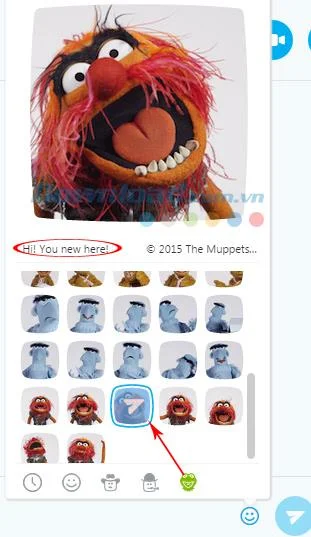 نحوه استفاده از احساسات متحرک Mojis در Skype
