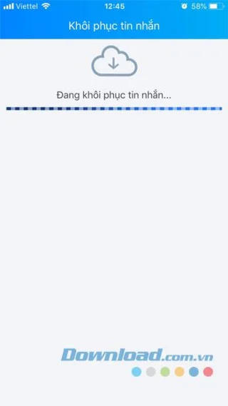نحوه تهیه نسخه پشتیبان و بازیابی پیام های Zalo در iPhone