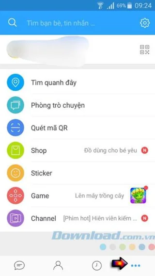 Instructions to hide birth date on Zalo