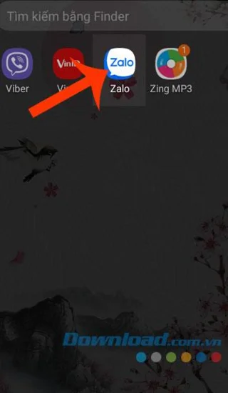 نحوه افزایش اندازه قلم در Zalo در تلفن ها