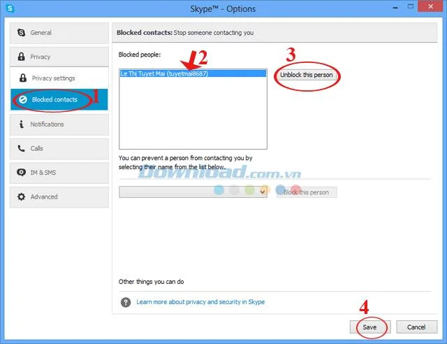 Fix error of not receiving messages in Group on Skype